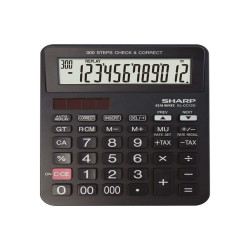 Sharp - Calcolatrice da Tavolo EL-CC12D - 12 cifre - EL-CC12D