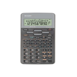 Sharp - Calcolatrice scientifica - Grigio - EL531THBGY
