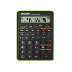Sharp - Calcolatrice scientifica - verde - EL 501TBGR