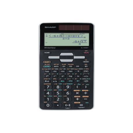Sharp - Calcolatrice Scientifica EL-W506T - Argento - ELW506TBSL