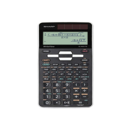 Sharp - Calcolatrice Scientifica EL-W531TG - Bianco - ELW531TGBWH