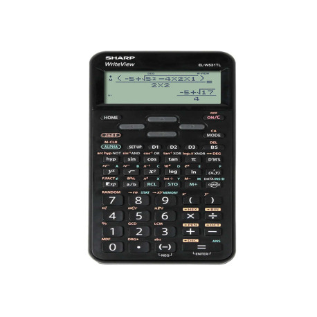 Sharp - Calcolatrice Scientifica EL-W531TL - Nero	- ELW531TLBBK