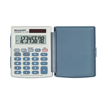 Sharp - Calcolatrice tascabile - EL243EB