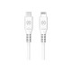 Celly [READY TO GO] - Cavo Lightning - USB-C maschio a Lightning maschio - 1 m - bianco - USB Power Delivery (60W)