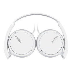 Sony MDR-ZX110AP - Cuffie con microfono - dimensione completa - cablato - jack 3,5 mm - bianco