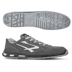 Calzatura di sicurezza Going S1P - numero 40 - pelle scamosciata - grigio - U-Power