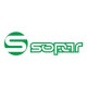 SOPAR Electric Rubin - Schermo per proiezione - montaggio a soffitto, montaggio a parete - motorizzato - 220 V - 4:3