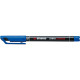 Pennarello OHPen universal permanente 843 - punta media 1 mm - blu - Stabilo