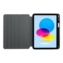 Targus Click-In - Flip cover per tablet - poliuretano, TPU (poliuretano termoplastico) - nero - 10.9" - per Apple 10.9-inch iPa