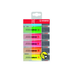 STABILO BOSS ORIGINAL - Evidenziatore - blu fosforescente, arancione fluorescente, rosso fluorescente, giallo fluorescente, ver