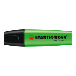 STABILO BOSS ORIGINAL - Evidenziatore - verde fluorescente - inchiostro base acqua - 2-5 mm