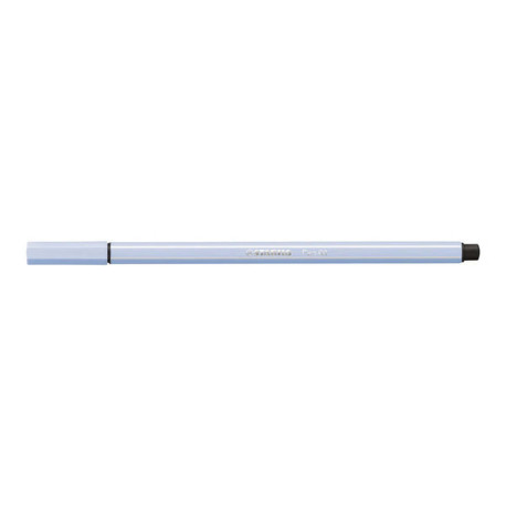 STABILO Pen 68 - Penna punta in fibra - blu ghiaccio - inchiostro base acqua - 1 mm - medio