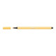 STABILO Pen 68 - Penna punta in fibra - giallo - inchiostro base acqua - 1 mm - medio