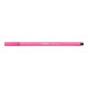 STABILO Pen 68 - Penna punta in fibra - rosa fluorescente - inchiostro base acqua - 1 mm - medio