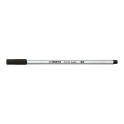 STABILO Pen 68 Brush - Penna con punta a pennello - nero - inchiostro base acqua