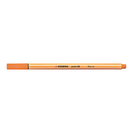 STABILO point 88 - Penna a punta sottile - arancione - 0.4 mm - fine