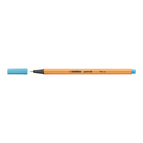 STABILO point 88 - Penna a punta sottile - azzurro - 0.4 mm - fine