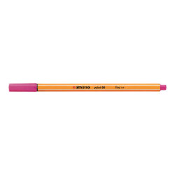STABILO point 88 - Penna a punta sottile - rosa - 0.4 mm - fine