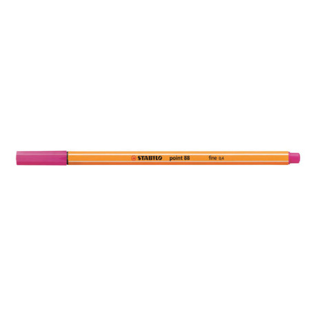 STABILO point 88 - Penna a punta sottile - rosa - 0.4 mm - fine