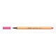 STABILO point 88 - Penna a punta sottile - rosa neon - 0.4 mm - fine