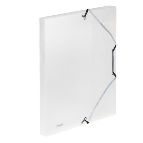 Cartella 3L con elastico Lumina - 24 x 32cm - trasparente - D 2,5 - Favorit