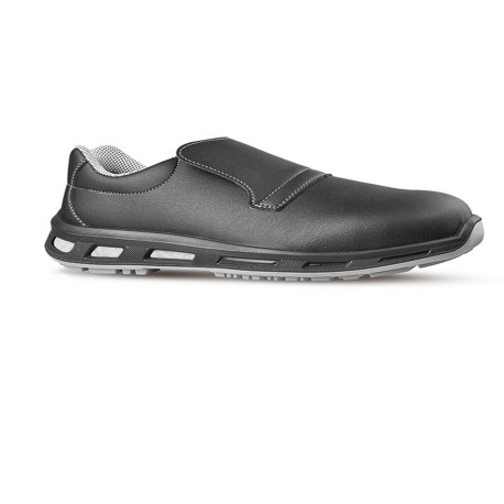 Calzatura di sicurezza Noir S2 FO SR - pelle idrorepellente - nero - taglia 40 - U-Power