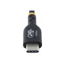StarTech.com 4m USB C Charging Cable, USB-IF Certified USB-C Cable, 240W - Cavo USB - 24 pin USB-C (M) a 24 pin USB-C (M) - USB