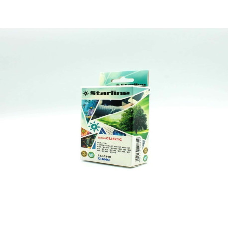 Starline - Cartuccia ink - per Canon - Ciano - CLI521 C - 2934B001- 9ml