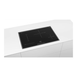 Bosch Serie | 6 PVS845FB5E - Piano cottura a induzione - 4 piastre - Nicchia - larghezza: 78 cm - profondità 50 cm - nero/accia