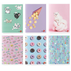 Maxiquaderno Bambina fantasia - A4 - rigo di 3a - 40+2 fogli - 80gr - BM