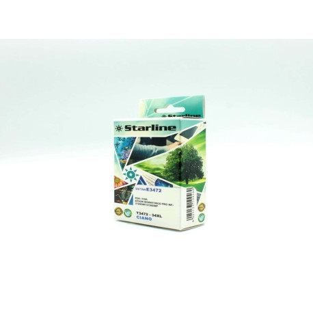 Starline - Cartuccia ink - per Epson - Ciano - C13T34724010 - 34XL -10,80ml