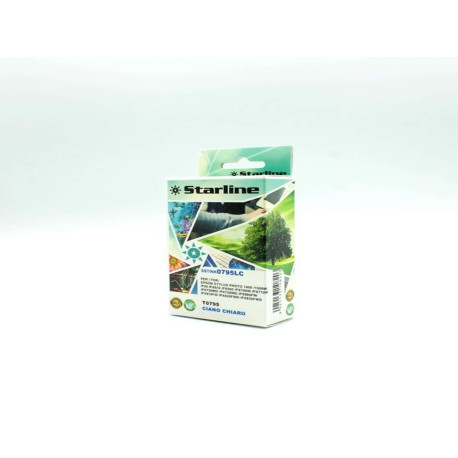 Starline - Cartuccia ink - per Epson - Ciano chiaro - C13T079540 - 13,8ml