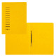 Cartellina semplice con pressino- 265 gr - A4 - cartone pressato - giallo - Pagna