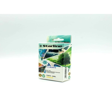 Starline - Cartuccia ink - per Epson - Giallo - C13T34744010 - 34XL- 10,80ml