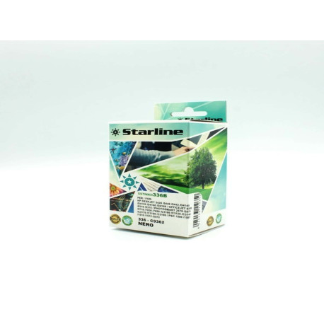 Starline - Cartuccia ink Compatibile - per  HP 336 - Nero