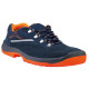 Calzatura di sicurezza Rimini 4 S1P SRC - pelle scamosciata perforata - numero 38 - blu/arancio - Deltaplus