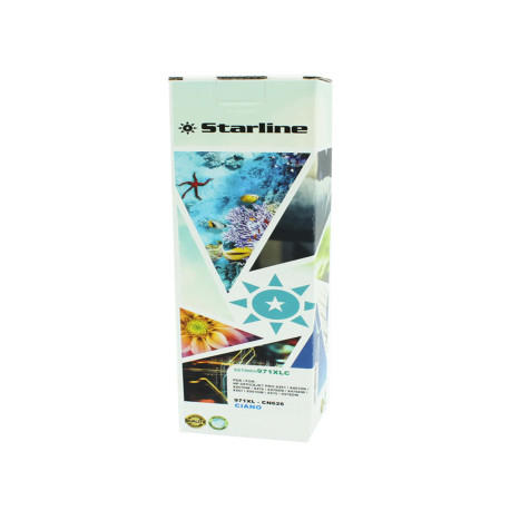 Starline - Cartuccia ink Compatibile - per HP 971 - Ciano - 113ml