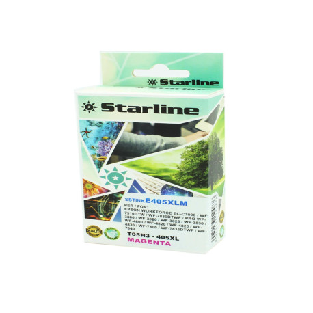 Starline - Cartuccia Ink compatibile per Epson 405XL - Magenta - 18ml
