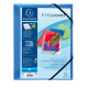 Cartella personalizzabile Kreacover - con elastico - PP - 24 x 32 cm - blu trasparente - Exacompta