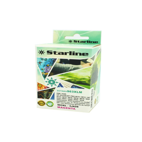 Starline - Cartuccia Ink Compatibile per HP 963 XL - Magenta - 58ml