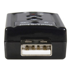 StarTech.com Scheda audio esterna adattatore audio USB Stereo Virtual 7.1 - Scheda audio - stereo - USB 2.0 - per P/N: MU15MMS,