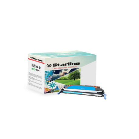 Starline - Toner Ricostruito - per HP - Ciano - Q7581A - 6.000 pag