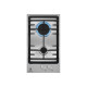 Electrolux EGG3322NVX - Piano cottura a gas - 2 piastre - Nicchia - larghezza: 27 cm - prof. 49 cm - argento - acciaio inossida