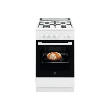 Electrolux LKK500000W - Cucina - libera installazione - larghezza: 50 cm - prof. 60.39 cm - altezza: 87.61 cm - bianco