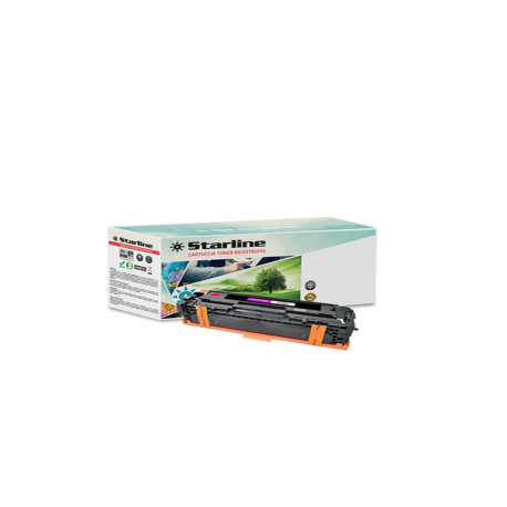 Starline - Toner Ricostruito - per HP 125A - Magenta - CB543A - 1.400 pag