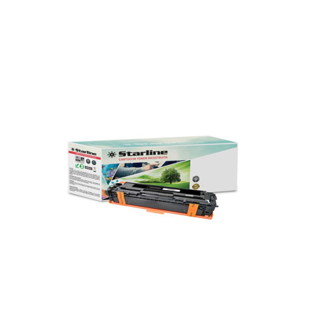 Starline - Toner Ricostruito - per HP 125A- Nero - CB540A - 2.200 pag