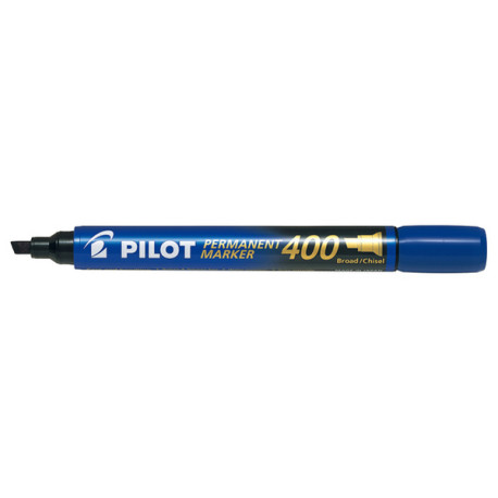 Marcatore Permanente Markers 400 - punta a scalpello 4,50mm - blu - Pilot