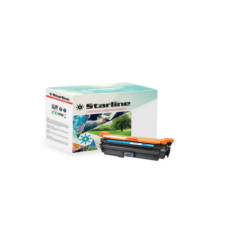 Starline - Toner Ricostruito - per HP 648A - Ciano - CE261A - 11.000 pag