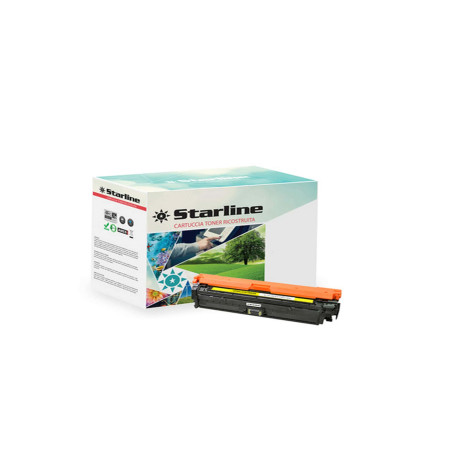 Starline - Toner Ricostruito - per HP 651A - Giallo - CE342A - 16.000 pag