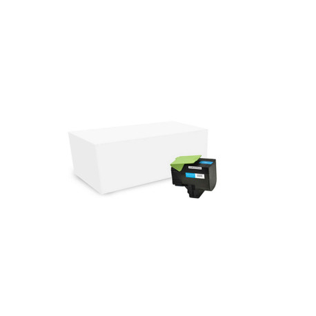 Starline - Toner Ricostruito - per Lexmark - Ciano - 80C2HC0 - 3.000 pag